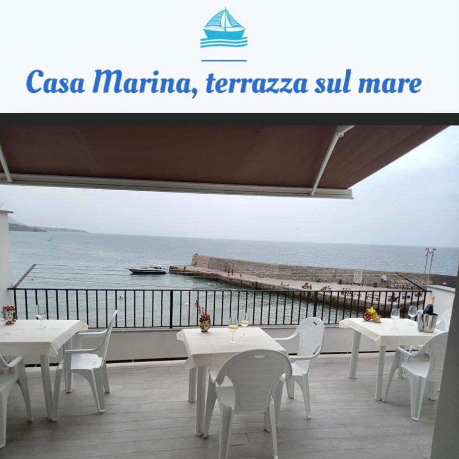 체팔루 Casa Marina, La Terrazza Sul Mare B&B 외부 사진